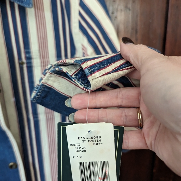 Ralph Lauren Vintage 1990s Denim Jacket size M NWT - Picture 9 of 12